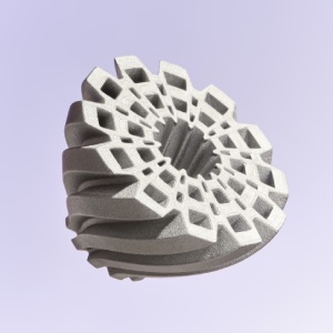 Binder jetting part