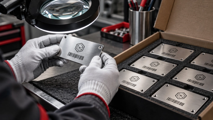 Laser setup and marking production Singapore